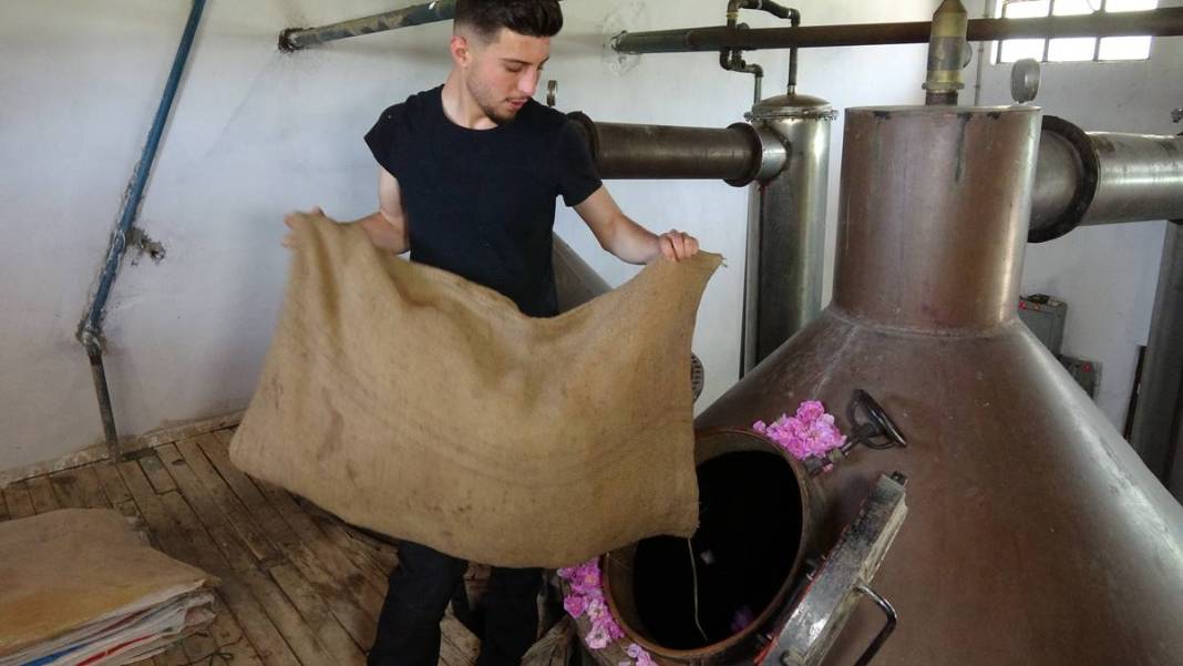 Aile mesleğini sürdürüyorlar: Litresi 10 bin euro! 15 milyon gül yaprağından 1 litre gül yağı çıkarıyorlar 1